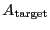 \ensuremath{A_\ensuremath{\mathrm{target}}}
