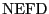\ensuremath{\mathrm{NEFD}}